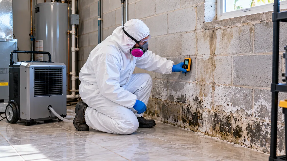 Basement Mold Removal in Lake Worth Beach