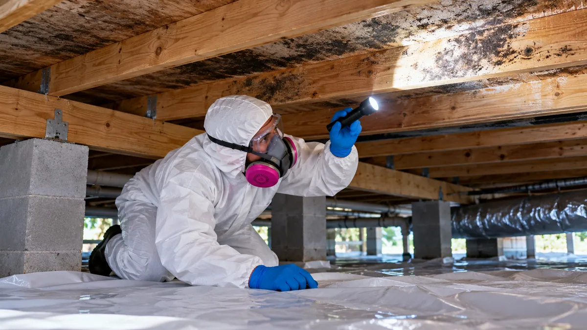 Crawl Space Mold Removal in Lake Worth Beach