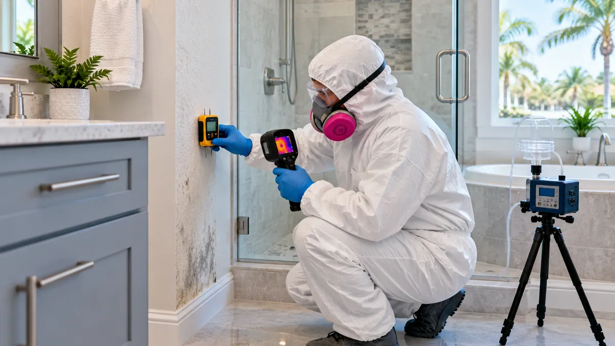 Mold Inspection and Testing in Lake Worth Beach